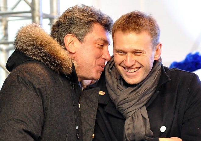 Boris Nemtosv e Aleksej Navalny sono stati presidenti di Alleanza democratica