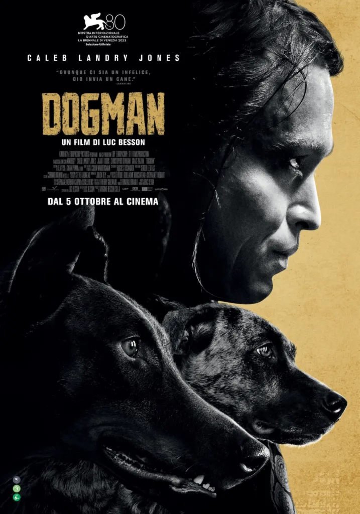 Caleb Landry Jones è  Dogman per Luc Besson